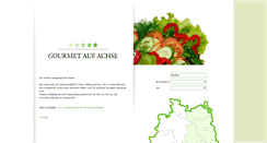 Desktop Screenshot of gourmet-auf-achse.de