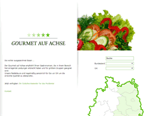 Tablet Screenshot of gourmet-auf-achse.de